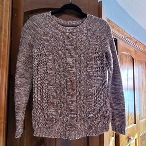 Sonoma Marled Crew Neck Sweater, Size XS